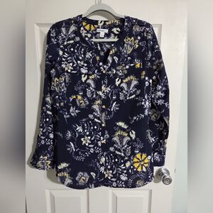 Croft And Barrow Floral Blouse